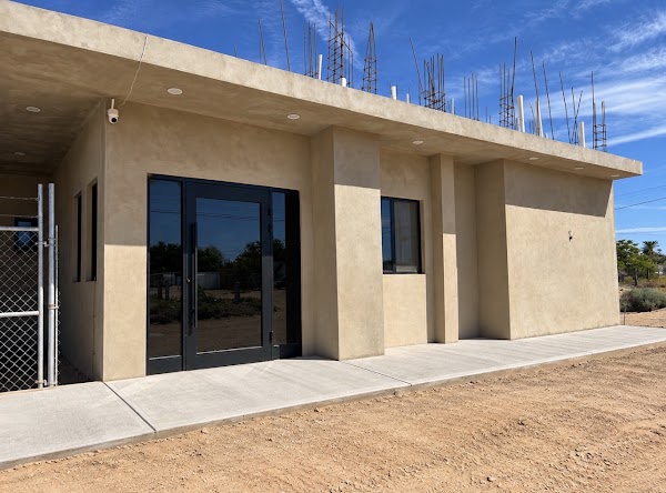 Fisiostation clinic entrance in Puerto Peñasco